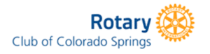 transparent logo for Rotary Club of Colorado Springs